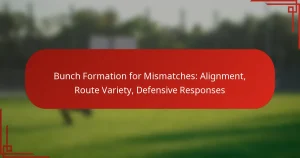 Bunch Formation for Mismatches: Alignment, Route Variety, Defensive Responses